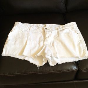 Old Navy Raw edge cut shorts